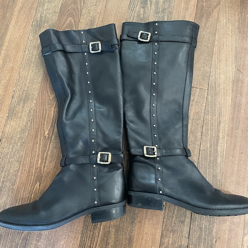 Women’s Vince Camuto studded riding boots